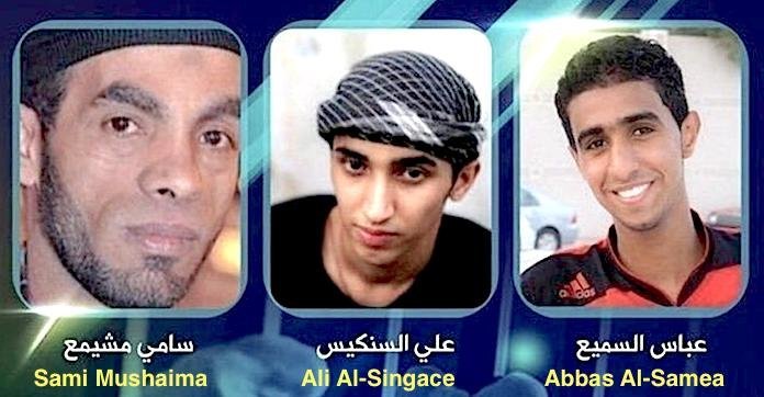 Bahrain: Three Shiites convicted and executed, first capital punishment since 2010