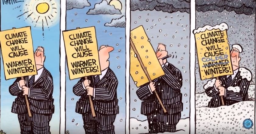 global warming hoax cartoon