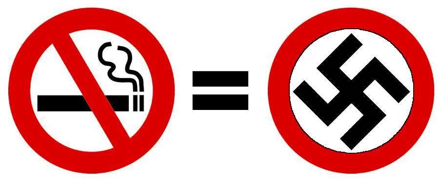 Nazi No Smoking sign