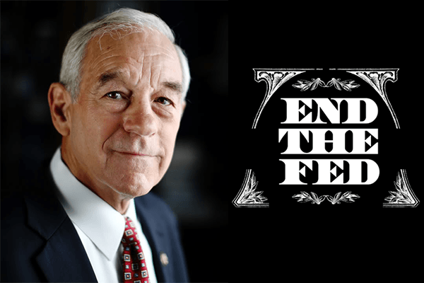 Ron Paul and End the FED graphic