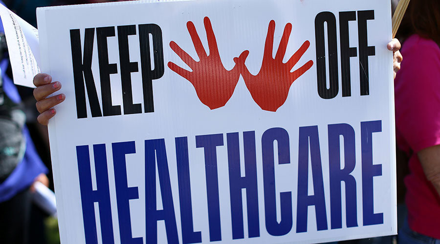 Obamacare Healthcare protest
