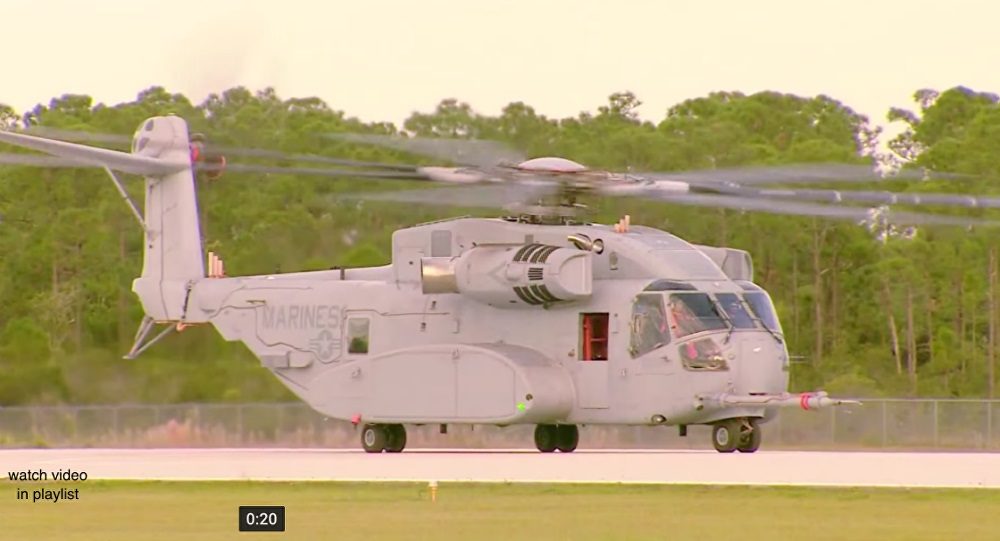 US Marines’ King Stallion helicopter