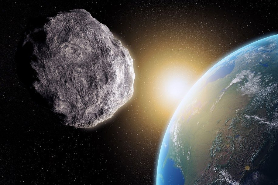 Click to enlarge asteroid near earth