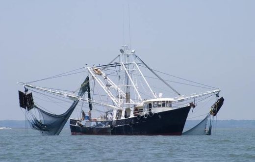 commercial fishing boad