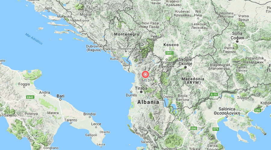 Rreshen, Albania earthquake
