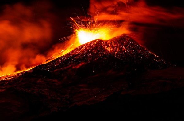 Mount Etna: boiling over … again.