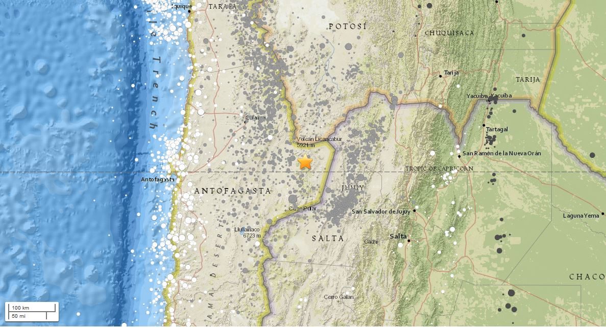 Chile earthquake