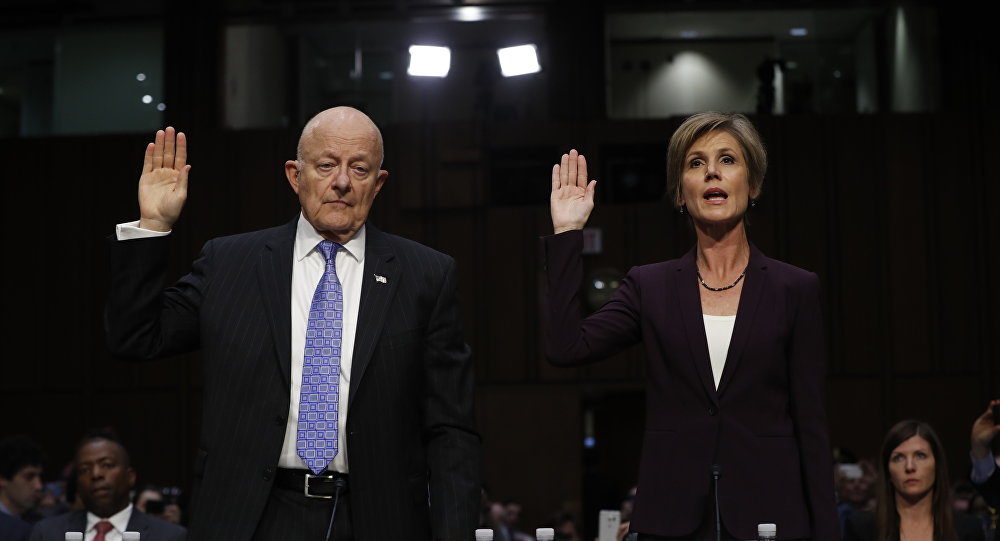James Clapper and Sally Yates