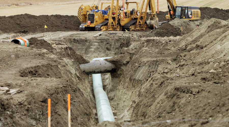 Dakota Access Pipeline construction