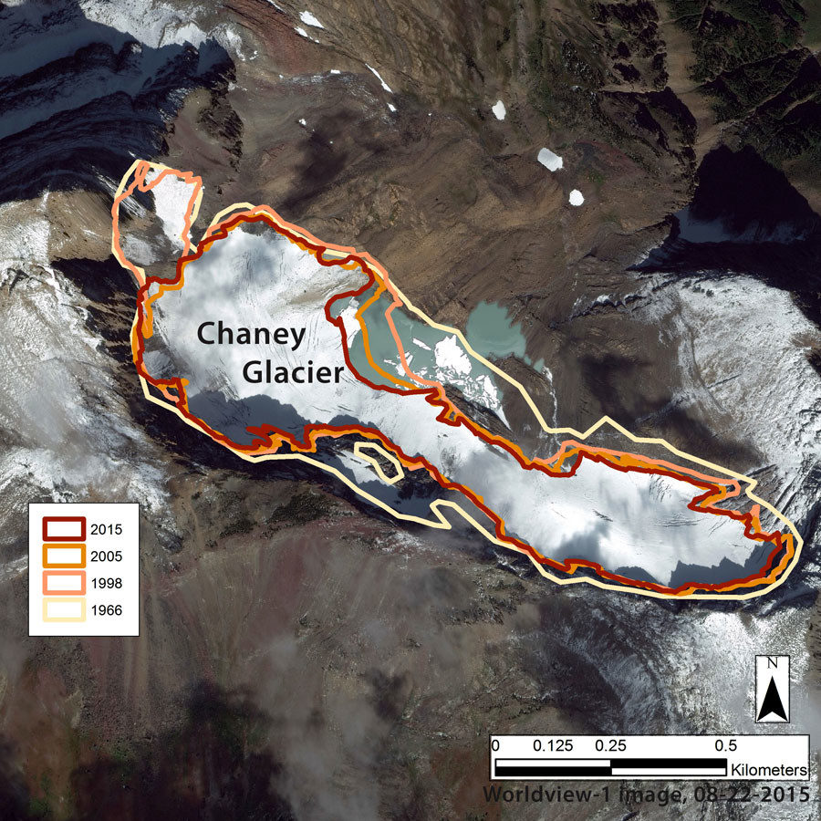 Chaney glacier