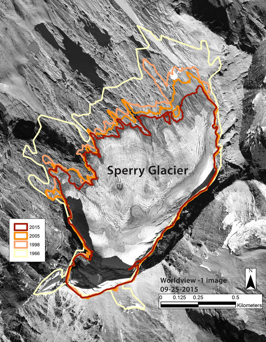 Sperry glacier