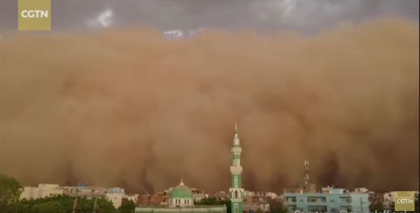 Sudan dust storm