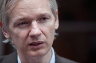 Click to enlarge Assange