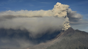 Mount Merapi volcano