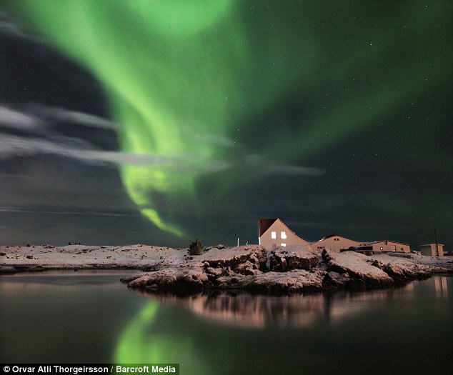 Click to enlarge aurora borealis