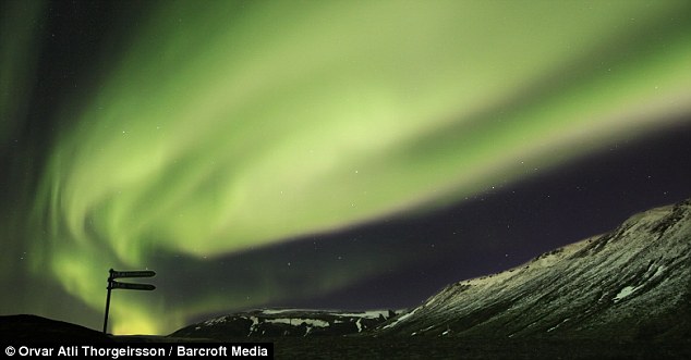 Click to enlarge aurora borealis