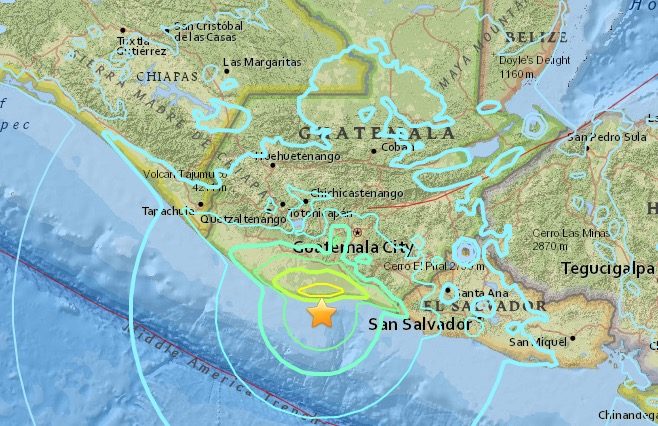 Guatemala earthquake