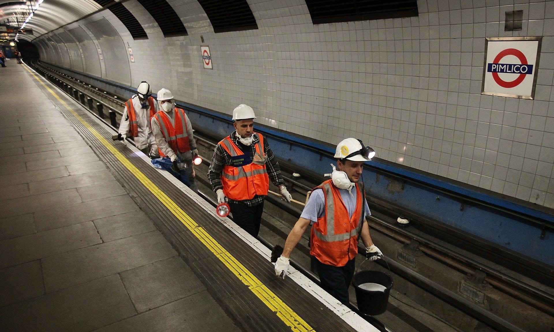 London Underground steps up cleaning to fight superbugs plaguing the tube