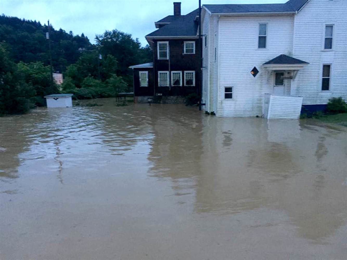 Flooding in Marion County, West Virginia