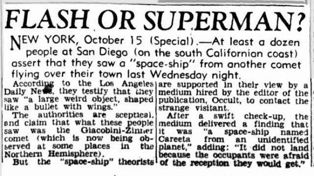 The Courier-Mail, Brisbane, Queensland. Australia,  Oct. 16, 1946 newspaper article