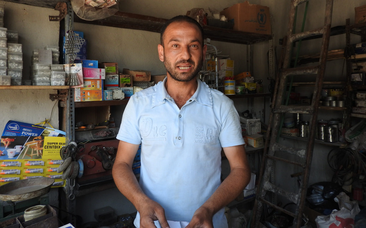 Bab al-Hadid shop owner