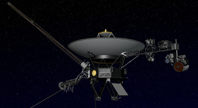 Artist's concept of NASA's Voyager spacecraft
