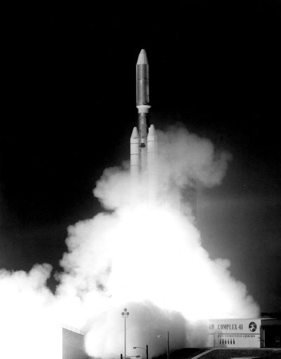 launch of NASA's Voyager 1 spacecraft