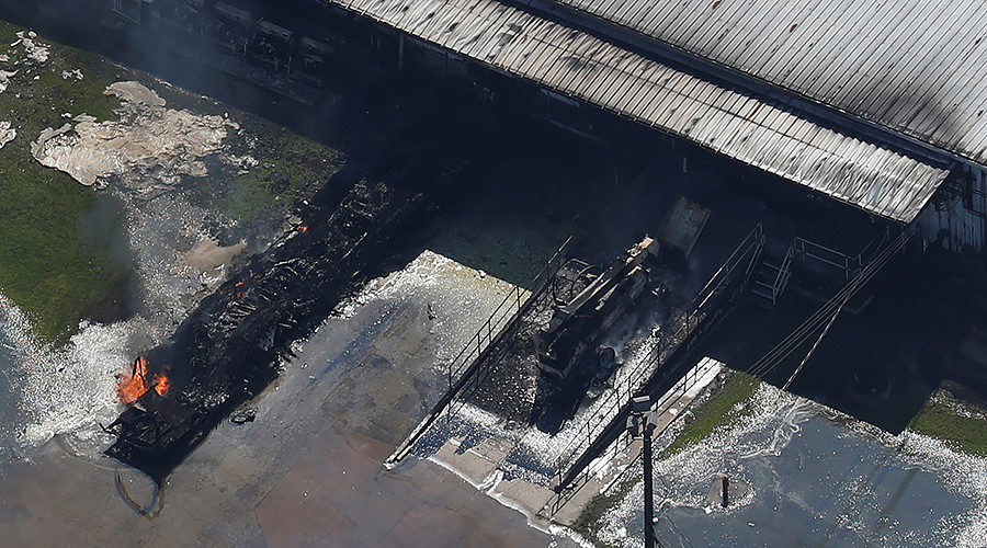 Arkema chemical plant fire, Texas