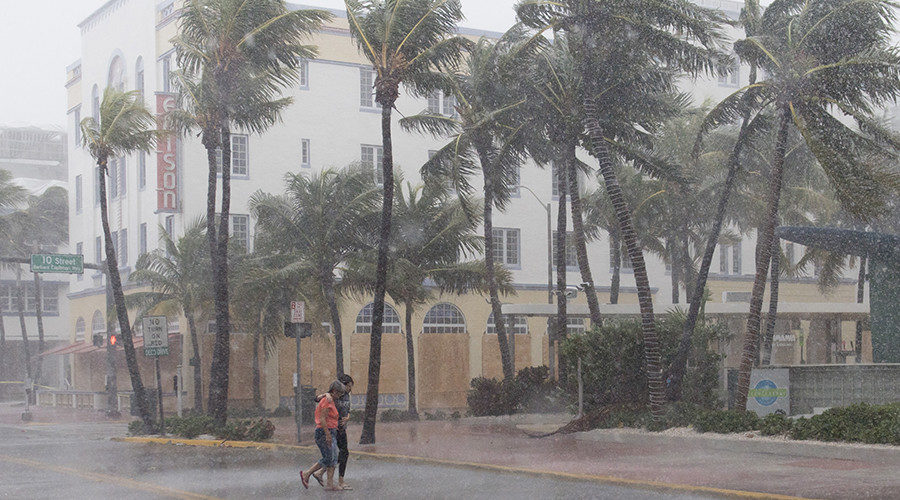 Miami beach rain