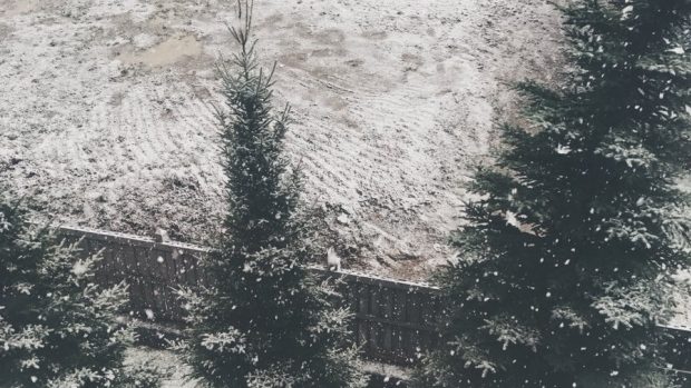 Snow in September was met with plenty of grumbling on social media.