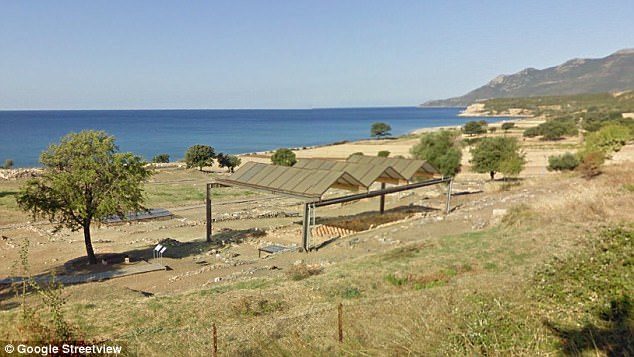 The woman had been missing since Thursday after returning from a visit to the Mesimvria archaeological site by foot