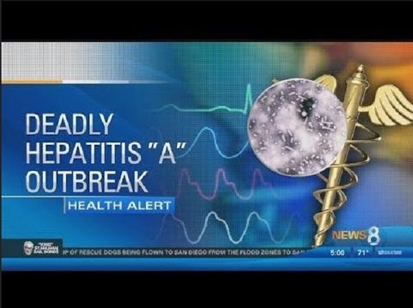 Click to enlarge Hep A outbreak