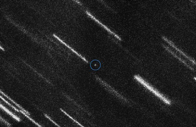 The asteroid the size of a house set to narrowly skim the Earth in October was spotted by scientists this summer for the first time in five years.