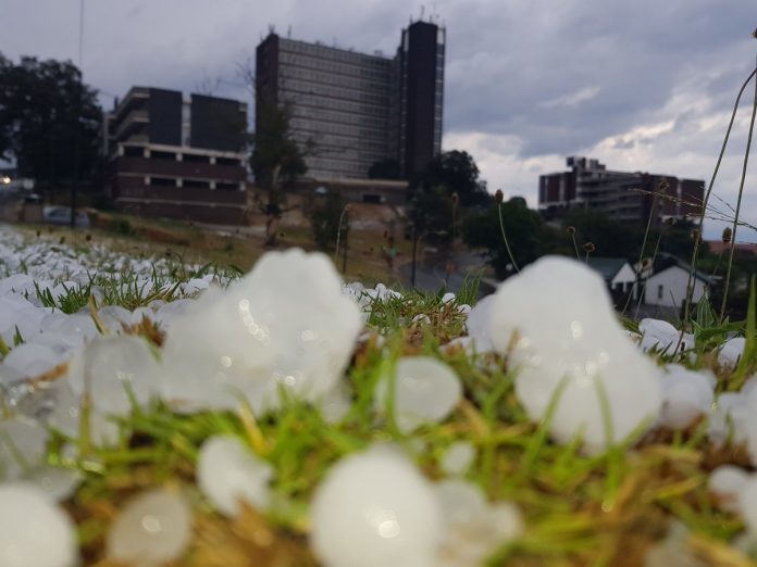 Giant hail storms wreaked havoc around Gauteng