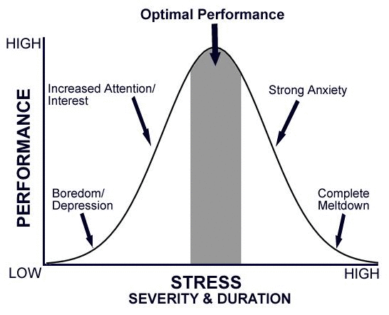 optimal performance and stress
