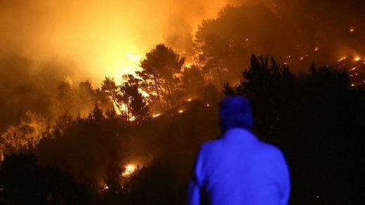 wildfires europe