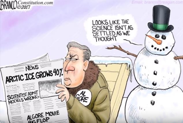 Al Gore movie flop global cooling
