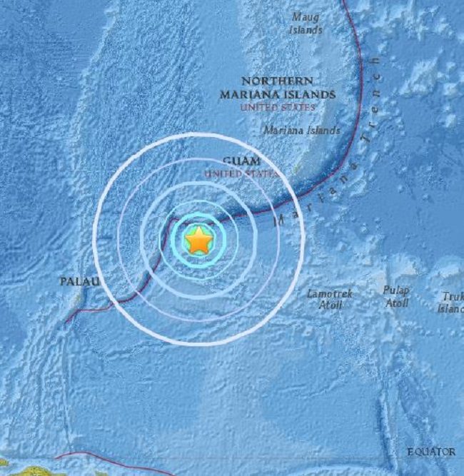 Micronesia Earthquake