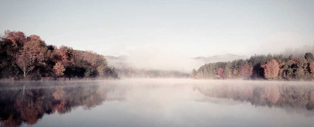 A lake near Stowe, Vermont