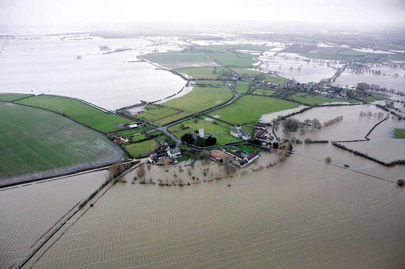 flooded english island