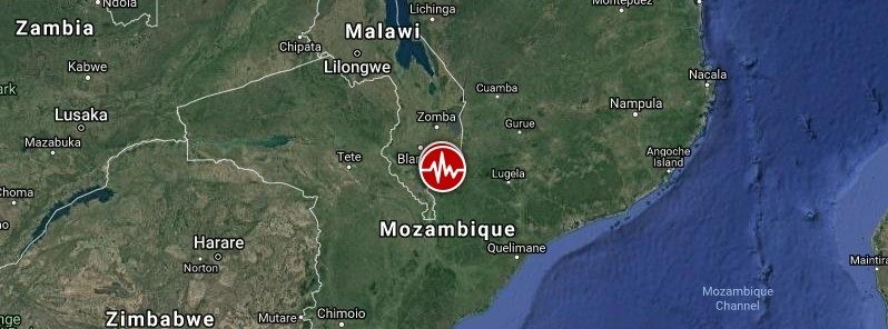 Rare M5.6 earthquake hits Mozambique followed by M5.2