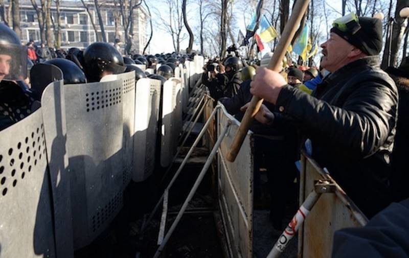Kiev protests coup Ukraine