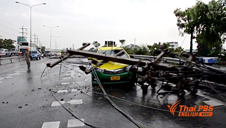 Thailand storm damage
