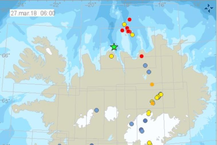 Iceland earthquake swarm