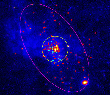 Click to enlarge Chandra X-ray telescope to seek black holes