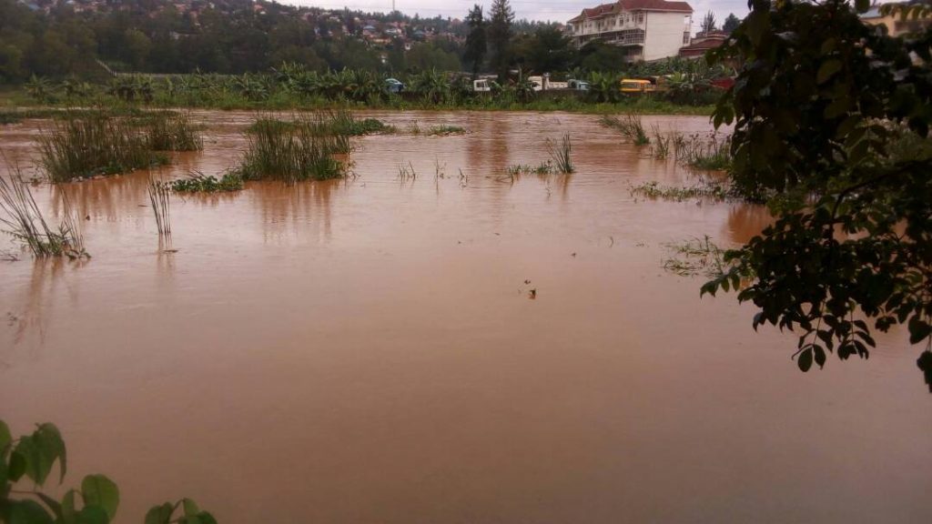 Flooding in Rwanda, April 2018.