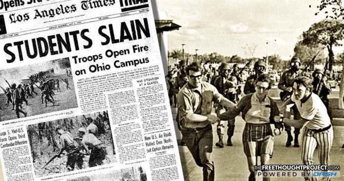 troops Ohio campus 1970 massacre