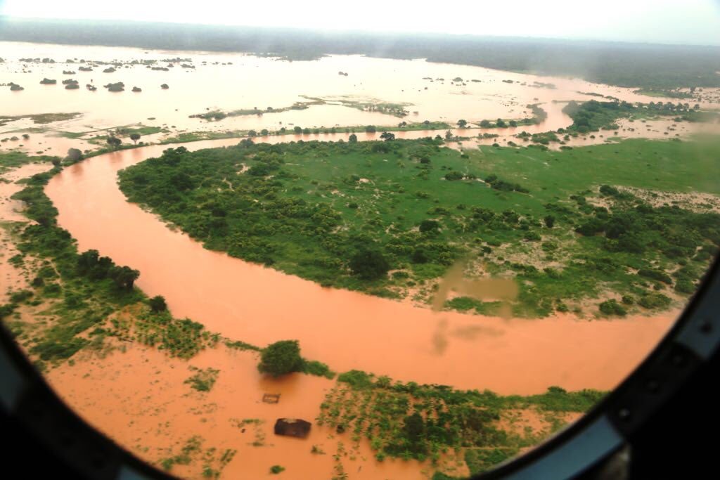 Tana River floods, Kenya, May 2018.