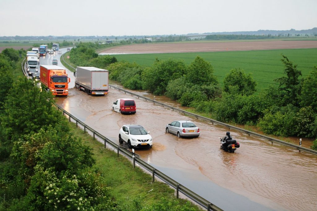 Floods in Heinsberg, Germany, 22 May 2018.