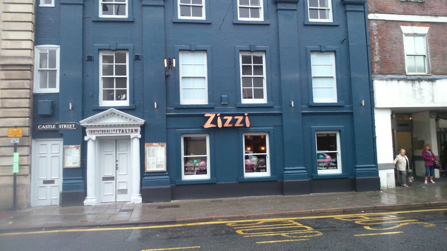 Zizzi restaurant Skripal